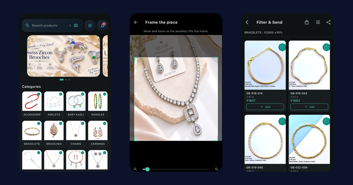 How the GlamBug B2B App Makes Wholesale Silver Jewellery Buying Faster and Easier